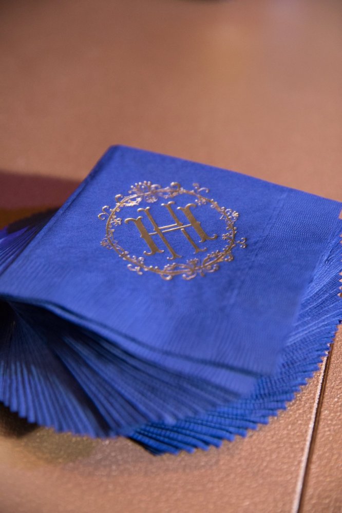 cocktailnapkinswithgoldmonogram (1) Nico and Lala