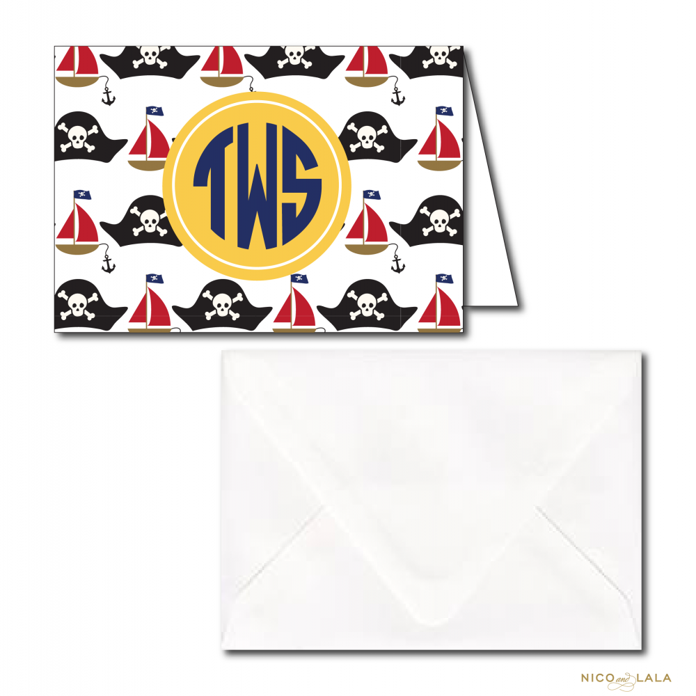 Pirate-Stationery | Nico and Lala