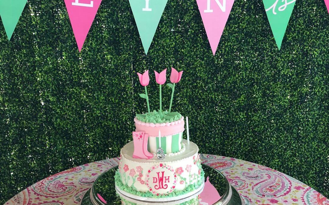 Pink and Green Garden Party