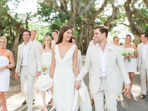 All White Wedding in Boca Grande